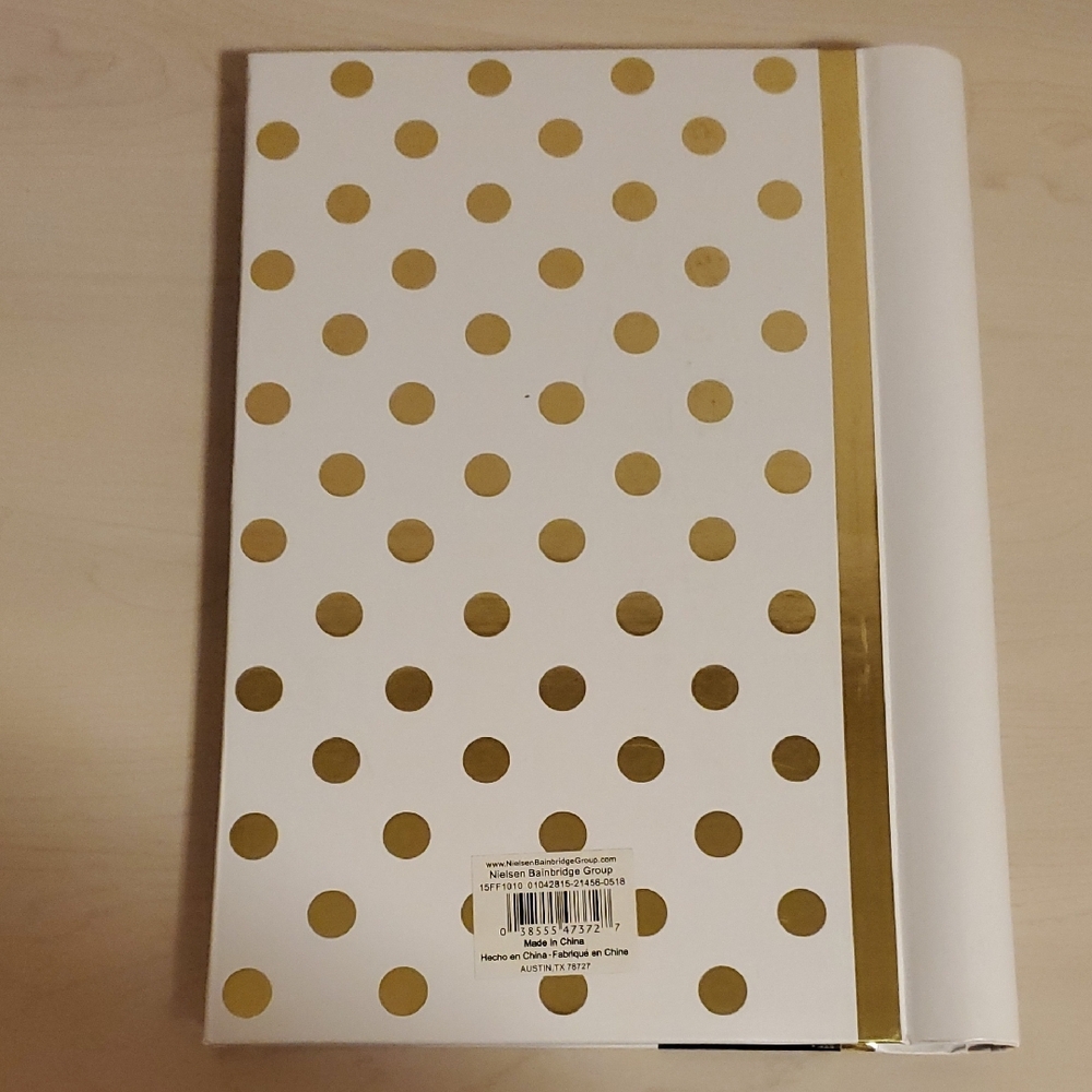 Pinnacle Photo Album - 100-300 Photos, 1 CD Holder, Pink with Gold Polka Dots - Picture 2 of 5